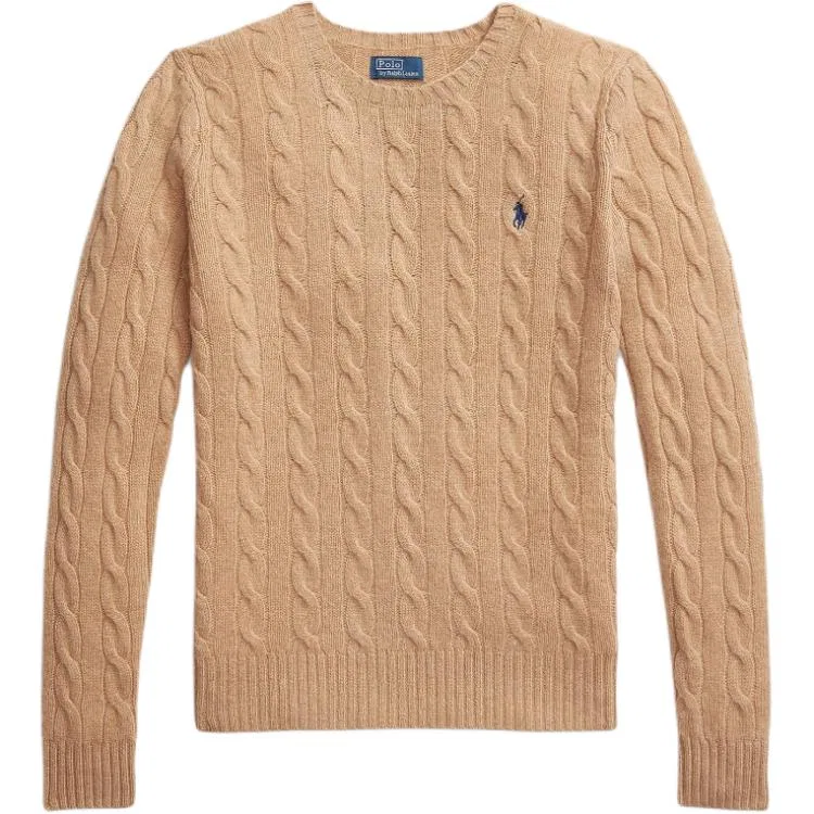 Женский свитер Camel Mixed Color Polo Ralph Lauren
