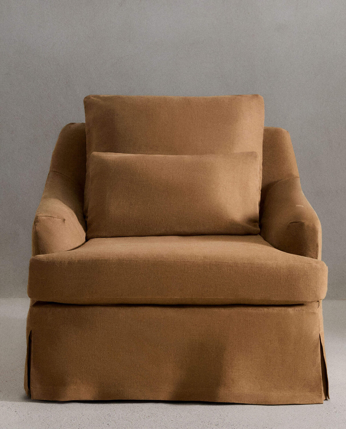 

Чехол для кресла Zara Home by Vincent Van Duysen 01 Linen, горчично-желтый