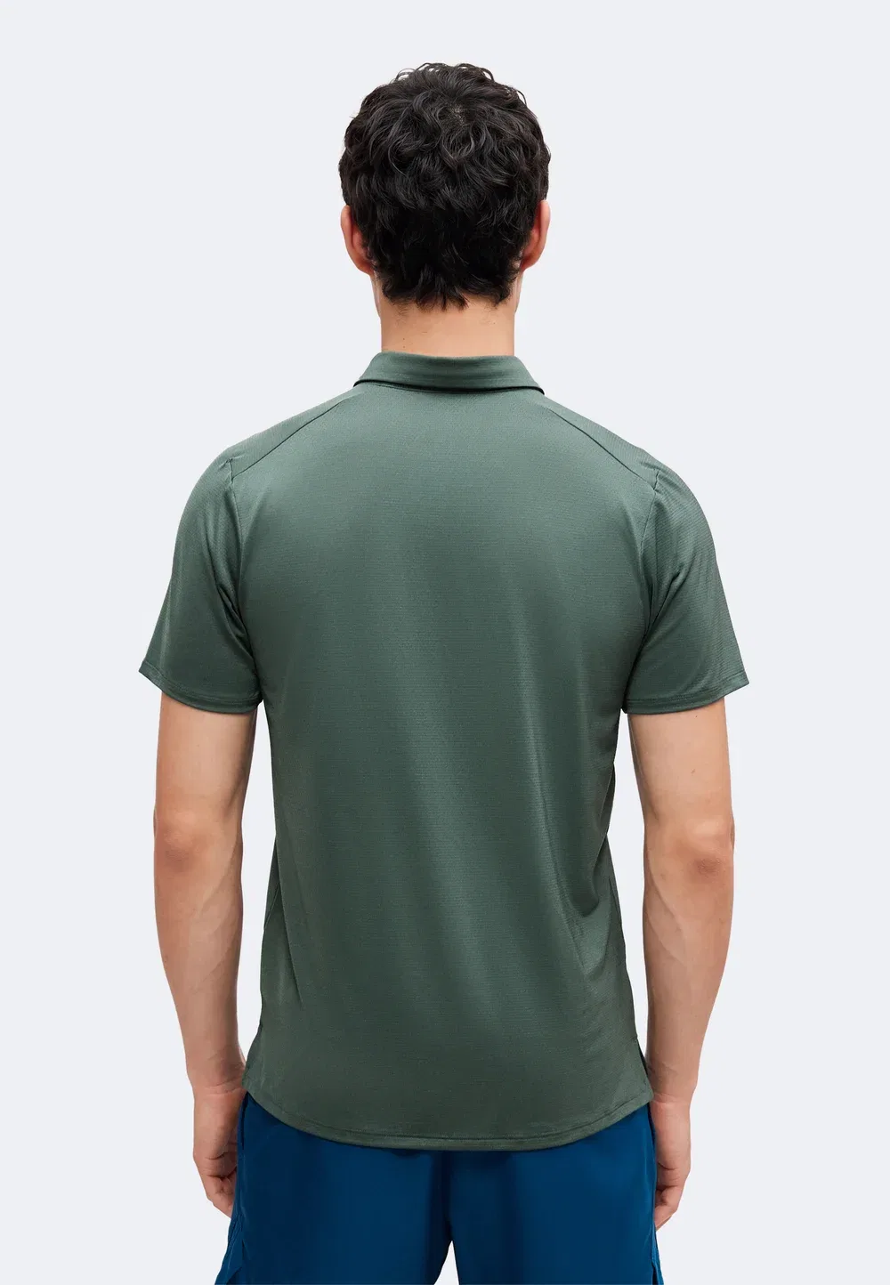 Рубашка поло Nike Performance, Camo Green/Cucumber Calm — фото 3