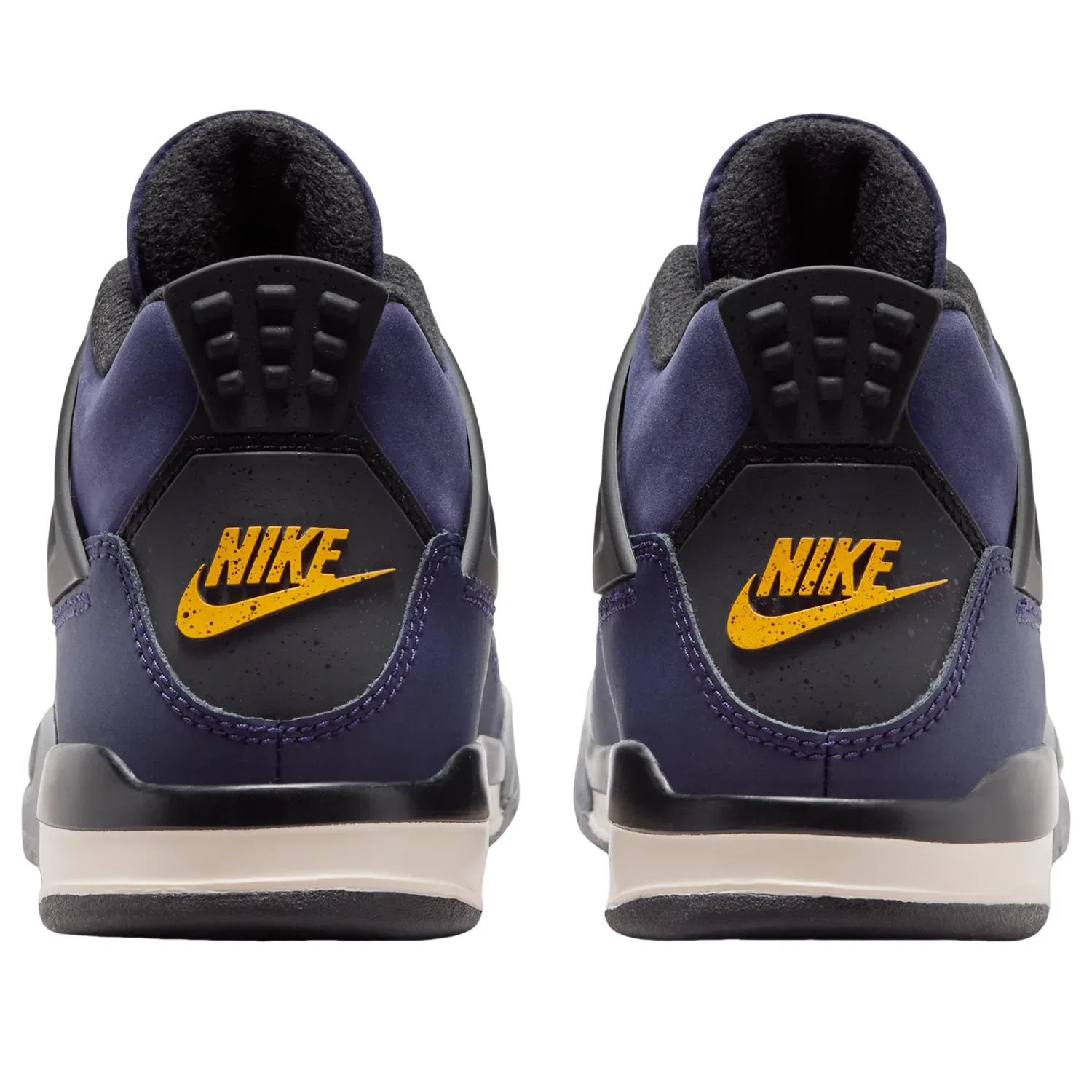 Детские кроссовки с текстильным верхом 4 Retro 'Lakers' Jordan, Imperial Purple — фото 3