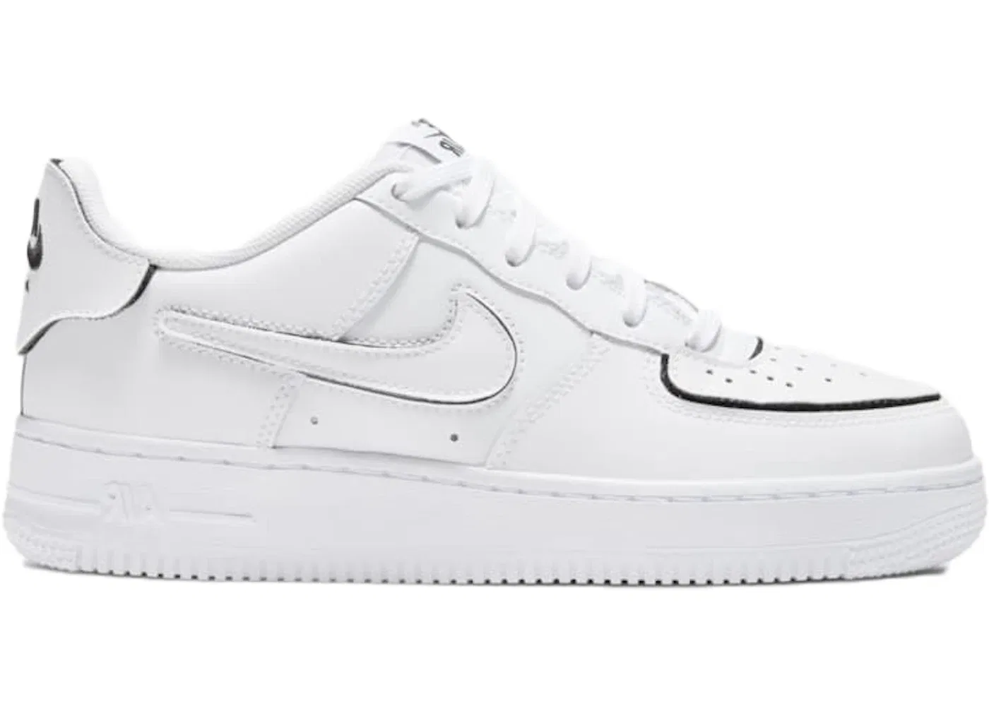 Детские кроссовки Lifestyle Nike Air Force 1/1, White/White/Cosmic Clay
