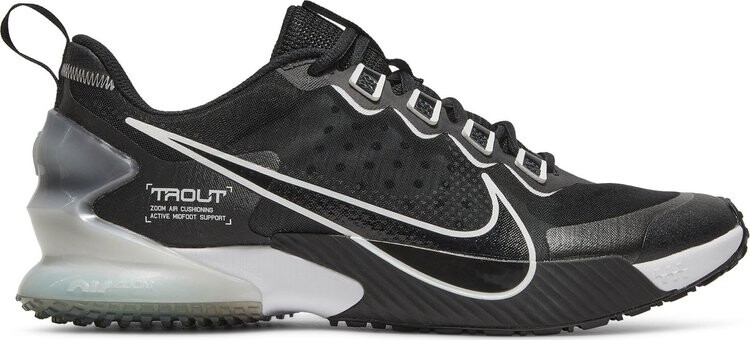 

Кроссовки Nike Force Zoom Trout LTD TF 'Black White', черный