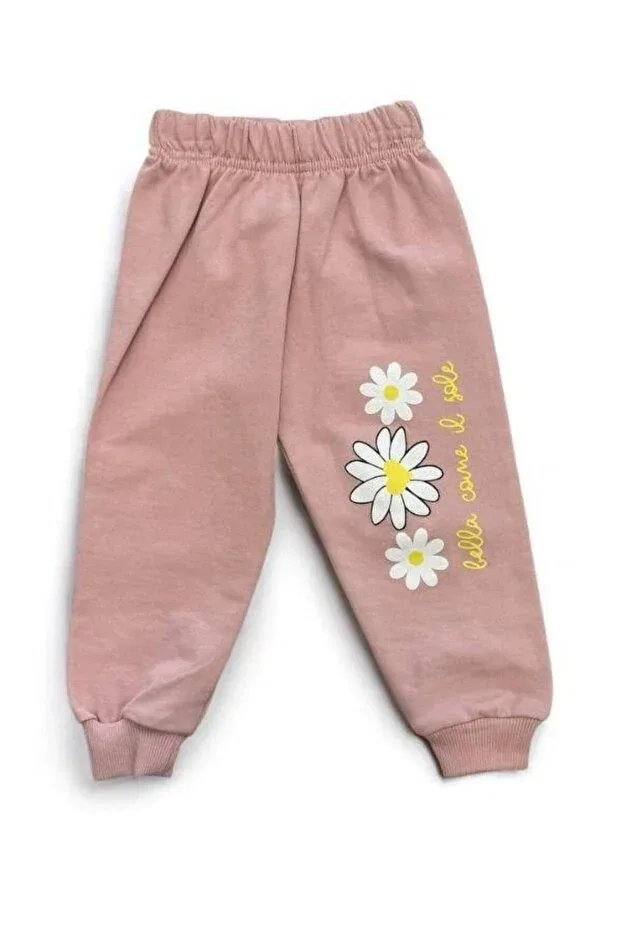 Детский комплект для девочек с принтом Daisy Zekids, Rose Dry — фото 4