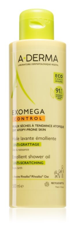 

Питательное масло для душа A-Derma Exomega