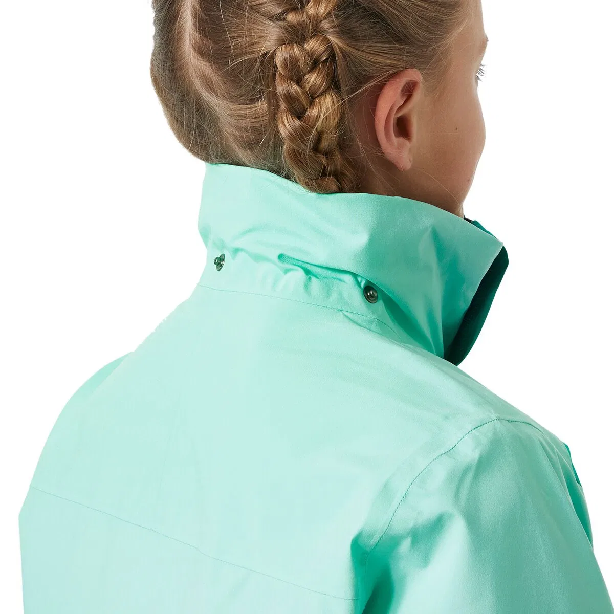 Детская снеговая куртка для девочек с технологией Helly Tech Protection Jr Stellar Jacket 2.0 Helly Hansen, Lagoon — фото 3