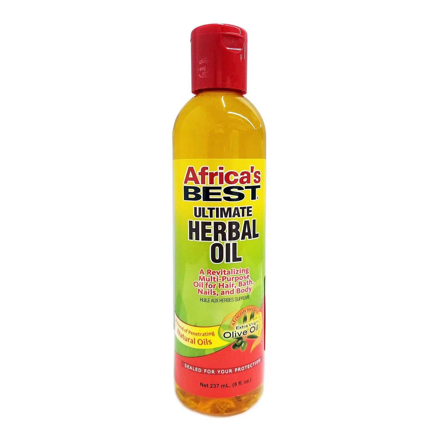 Масло для волос и тела Africa's Best Ultimate Herbal Oil, набор 3 шт., 237 мл