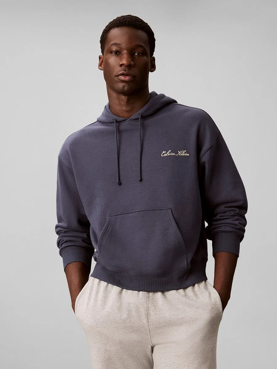 Толстовка Calvin Klein цвета морской синевы — фото 2