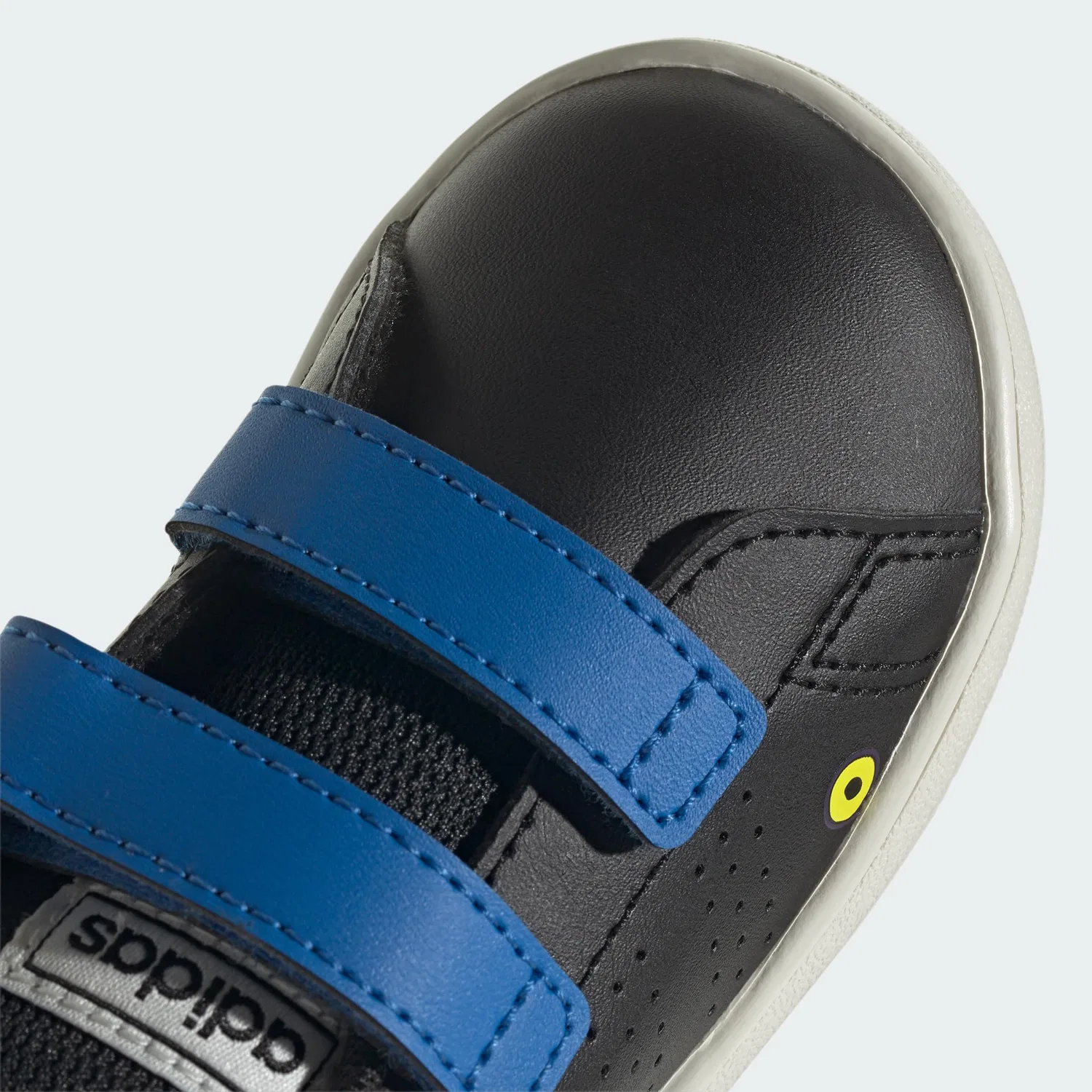 Детские кроссовки для мальчиков низкие Advantage Cf I Adidas, Core Black Core Black Violet Fusion — фото 4