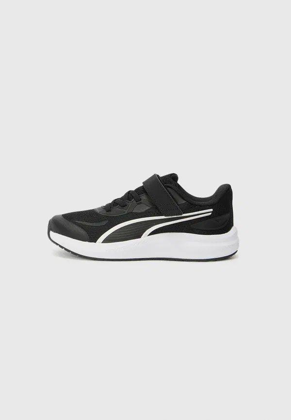 Кроссовки беговые Skyrocket 2 unisex Puma black/white, Silver-coloured, белый/черный