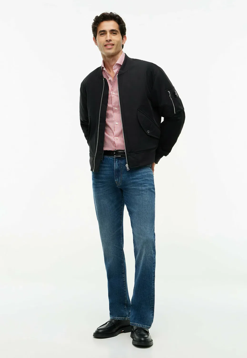 Стеганая куртка-бомбер - куртка-бомбер Tommy Hilfiger, Black — фото 2