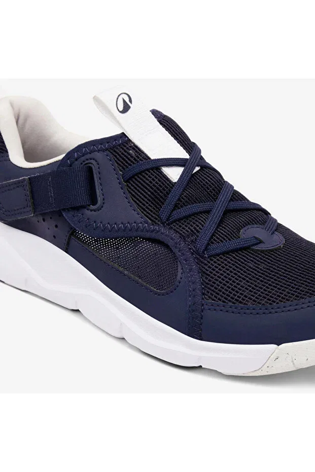Детские кроссовки для девочек дышащие Decathlon, Navy Blue — фото 3