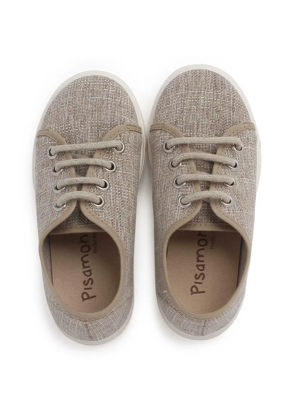 Baskets en lin - trainers Pisamonas, Natural — фото 3