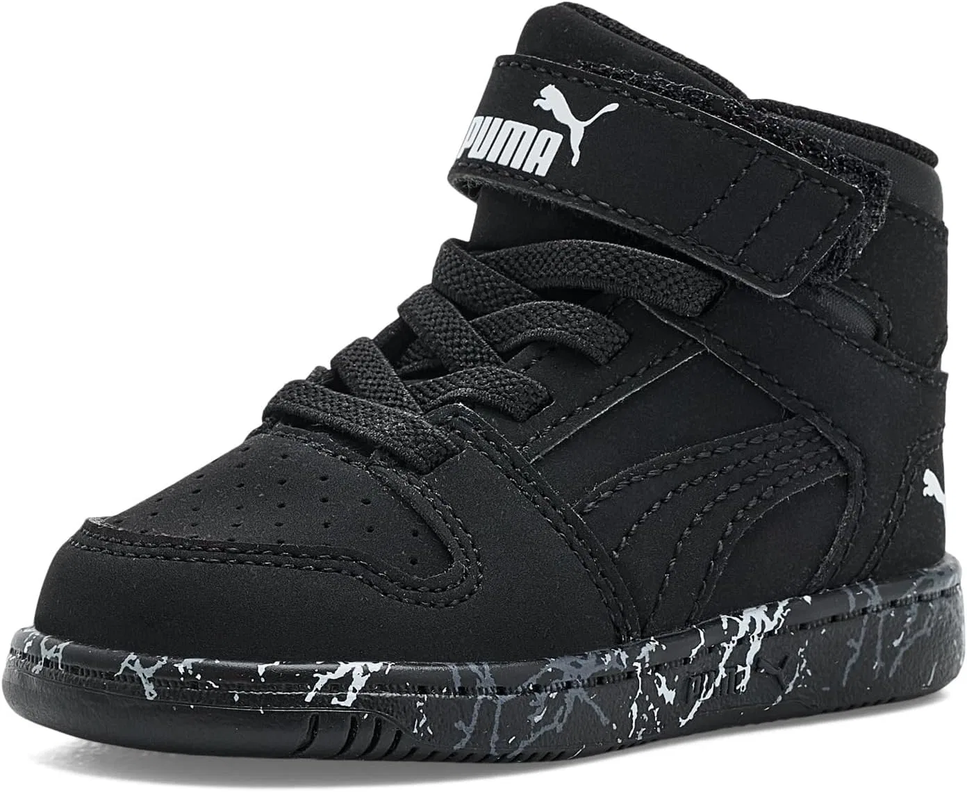Детские кроссовки Rebound Layup Mid PUMA, Black