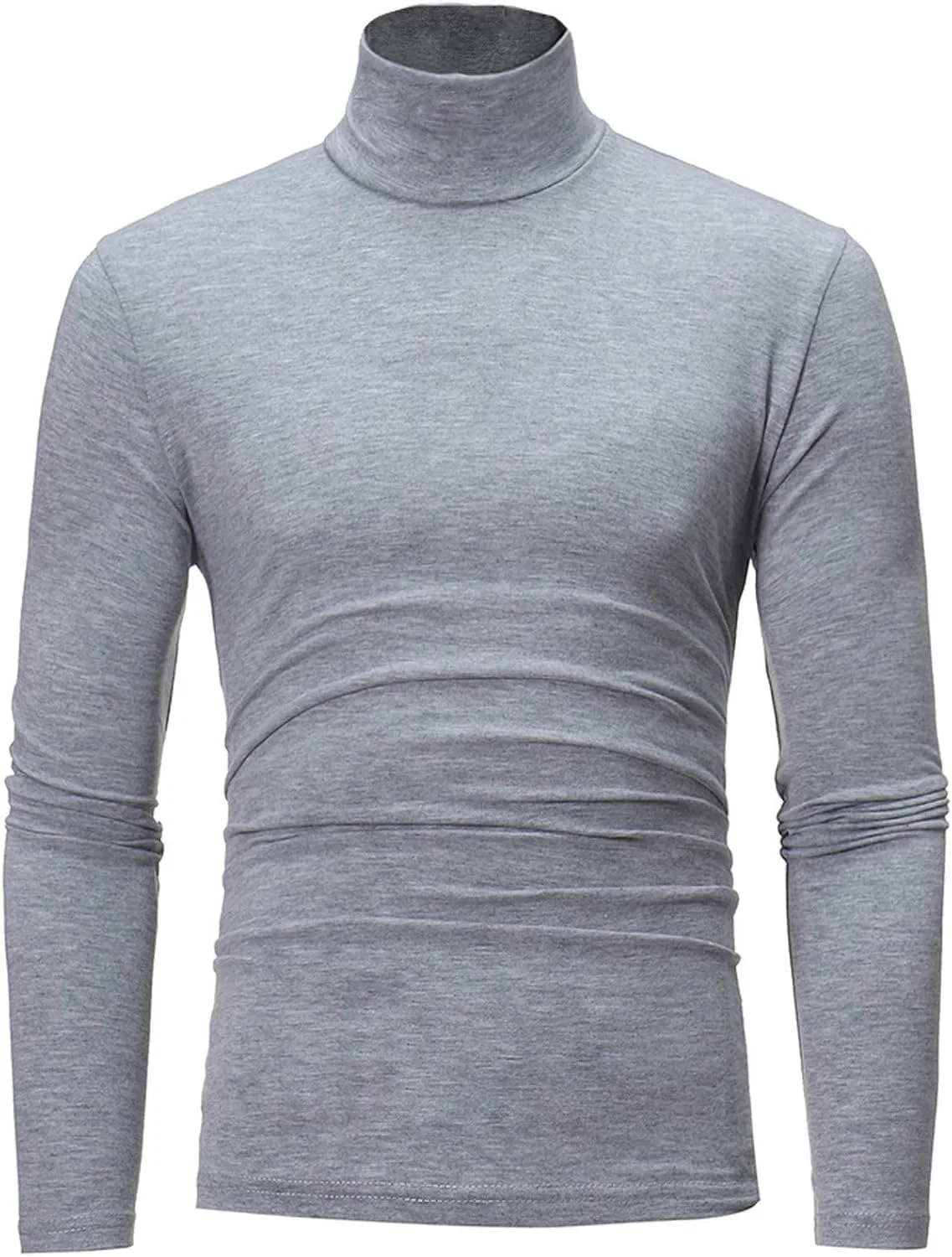 Мужская водолазка slim fit термобелье, Gray