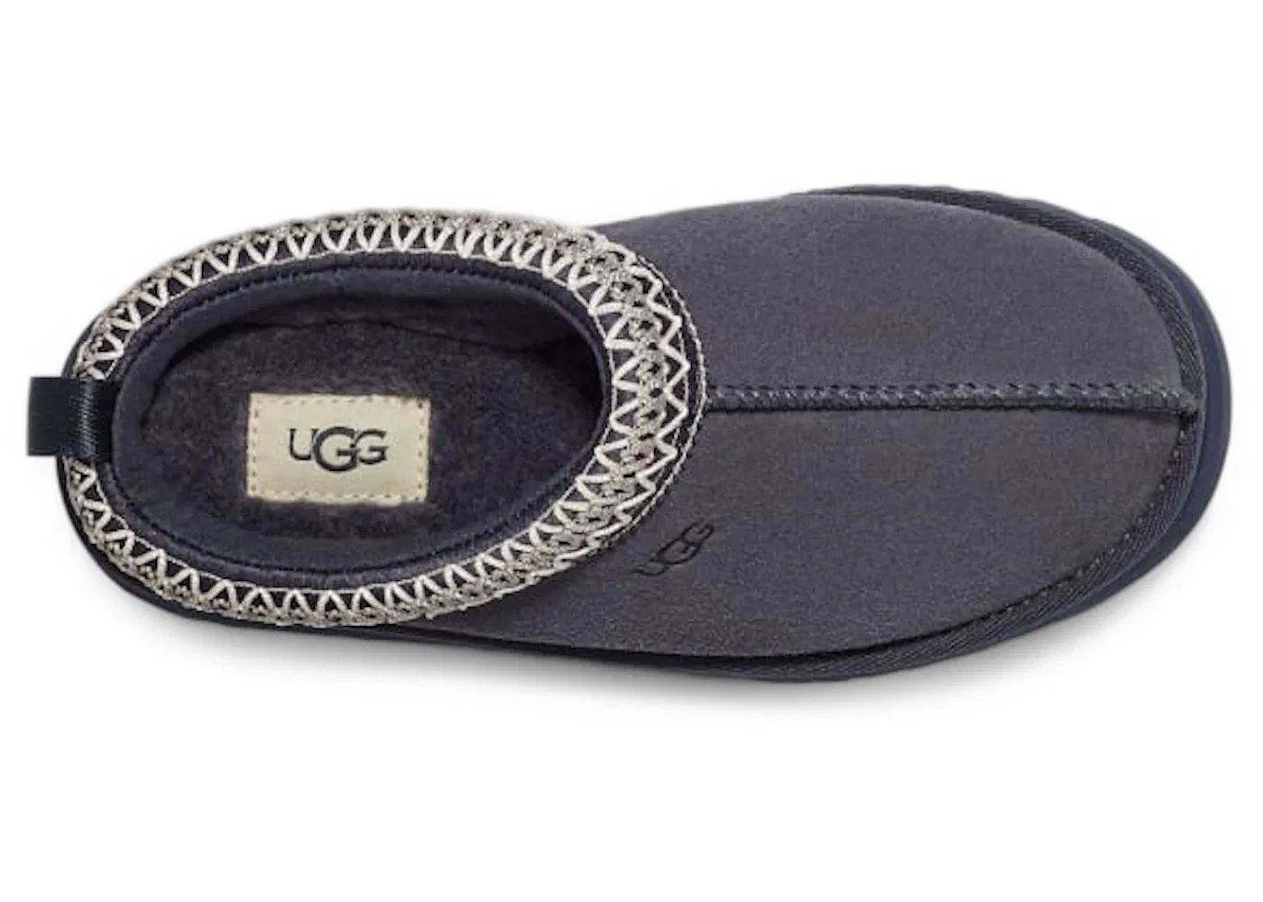 Детские тапки с мехом UGG Tazz Slipper, Eve Blue — фото 3