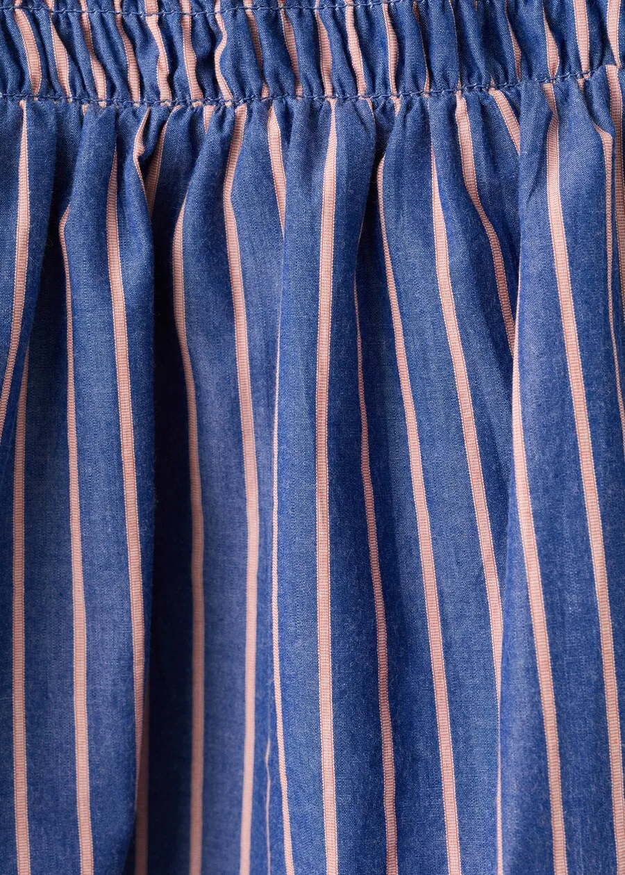 Детская юбка MANGO KIDS 'SODASET' синего цвета — фото 4