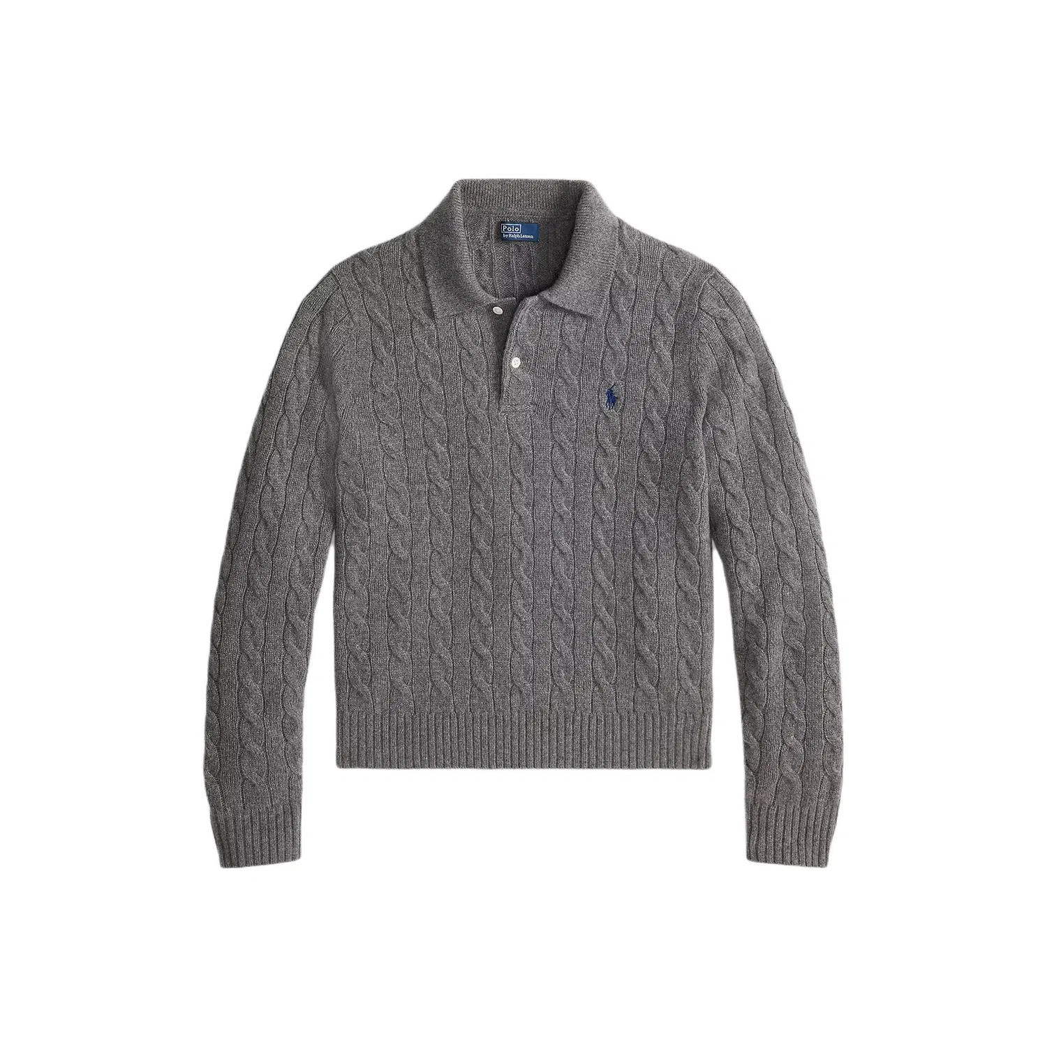 Женский свитер стандартный Flannel Gray Heather Polo Ralph Lauren, Flannel Gray Heather