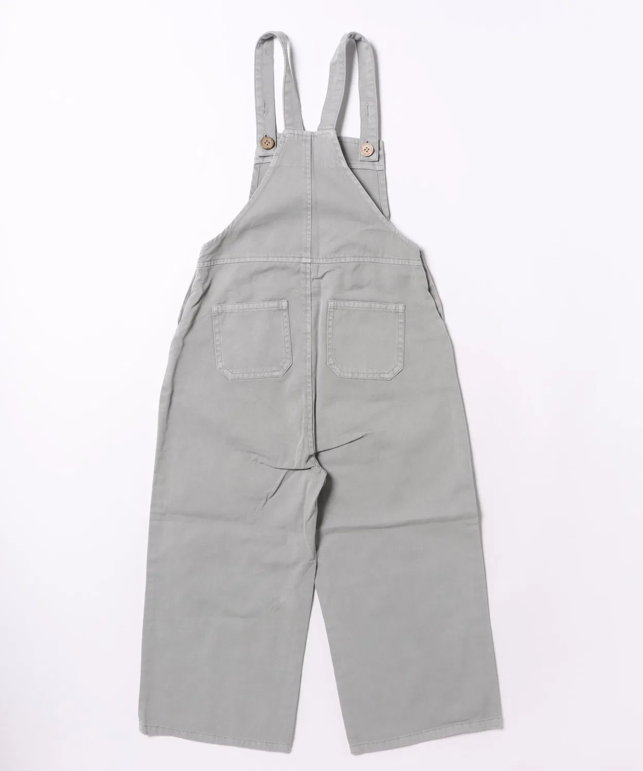 Детский комбинезон из стрейч-твила с широкими штанинами, модель Wide Leg Overall Rylee + Cru, Blue — фото 2