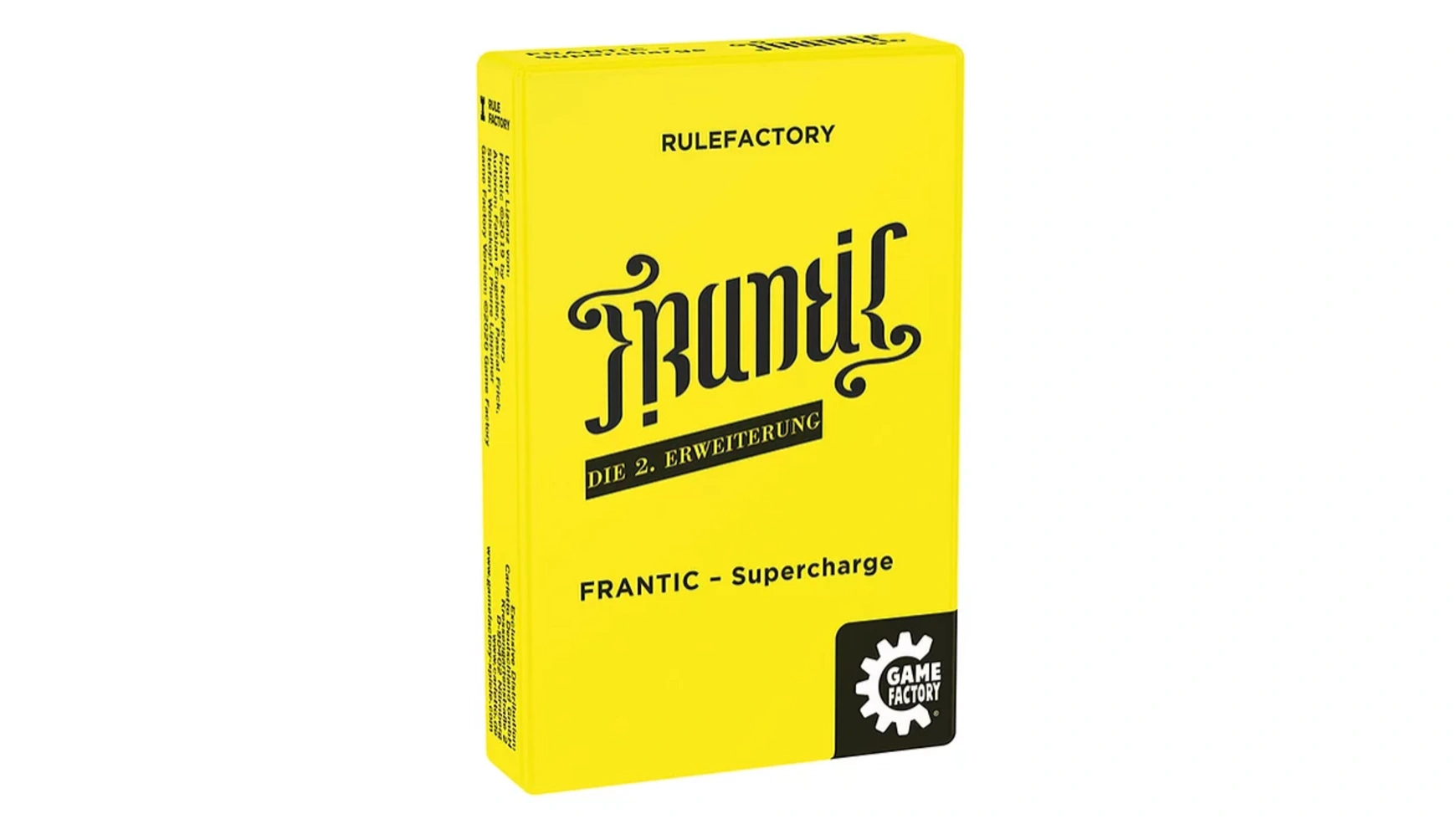 

Game Factory Supercharge Второе расширение от Frantic