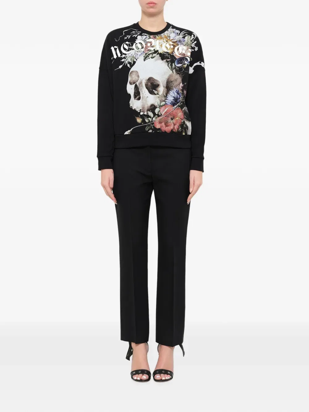 Свитшот Dutch Alexander McQueen, черный — фото 2