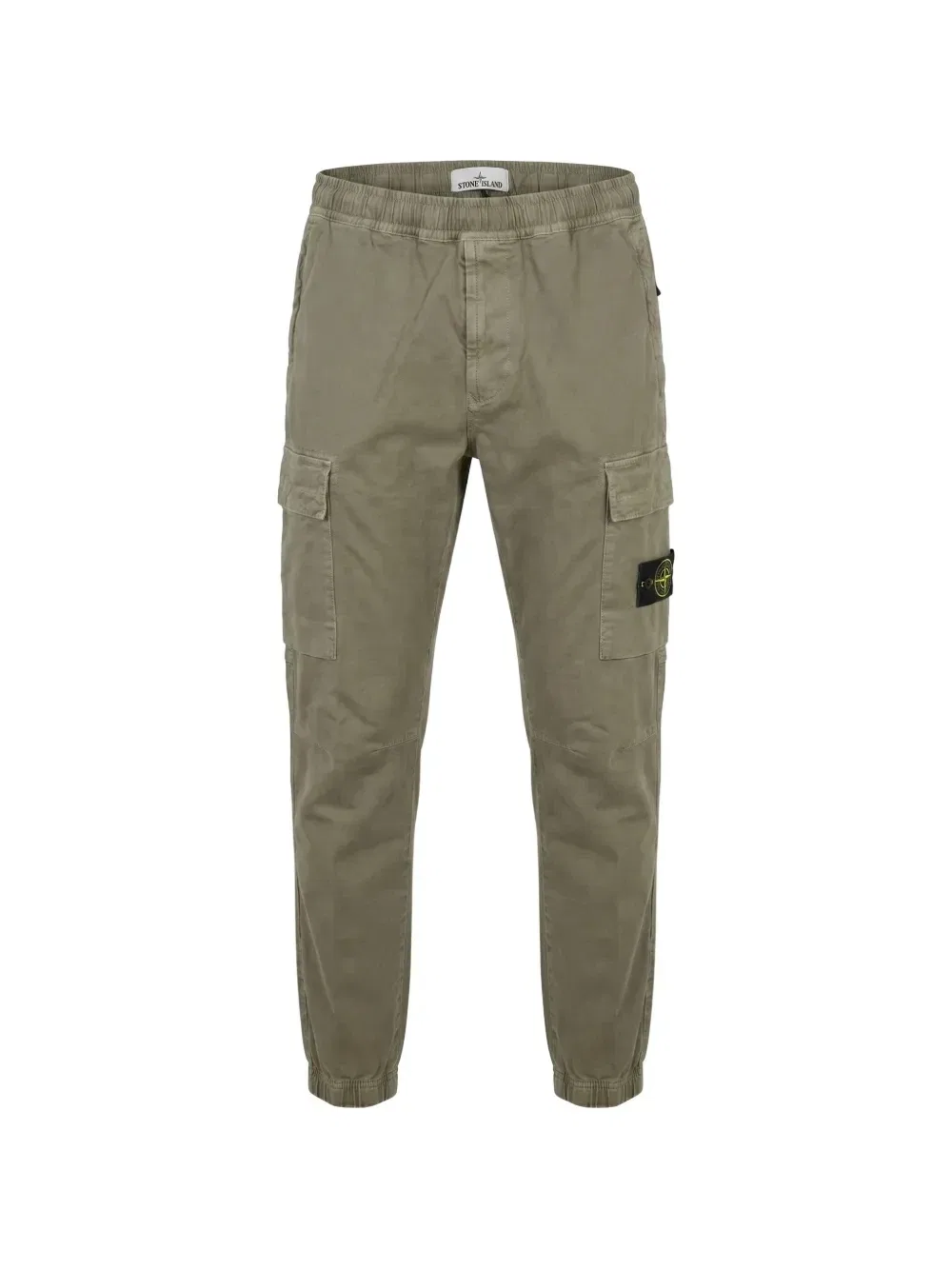 Карго-брюки с нашивкой-логотипом Stone Island, зеленый
