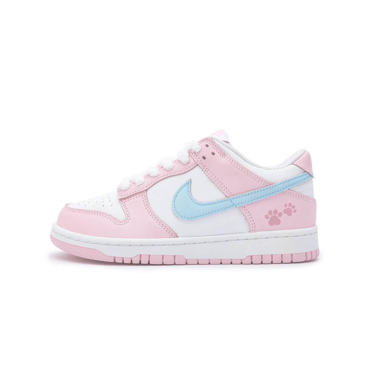 Детские кроссовки для скейтбординга с принтом Low Junior, Nike, Pink