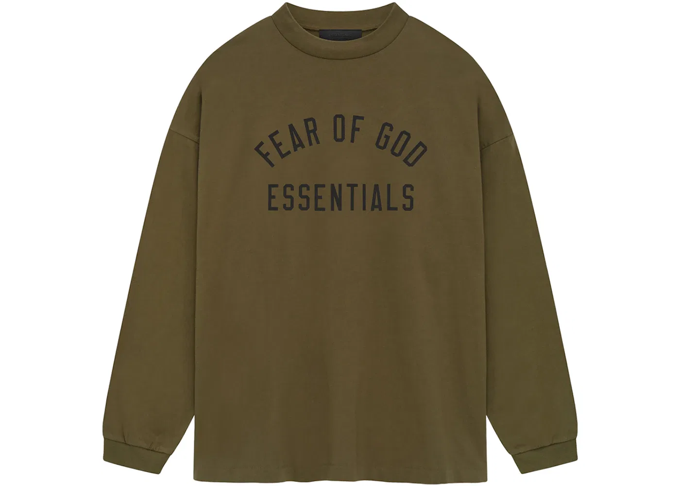 Мужская футболка с длинным рукавом Fear of God, Olive