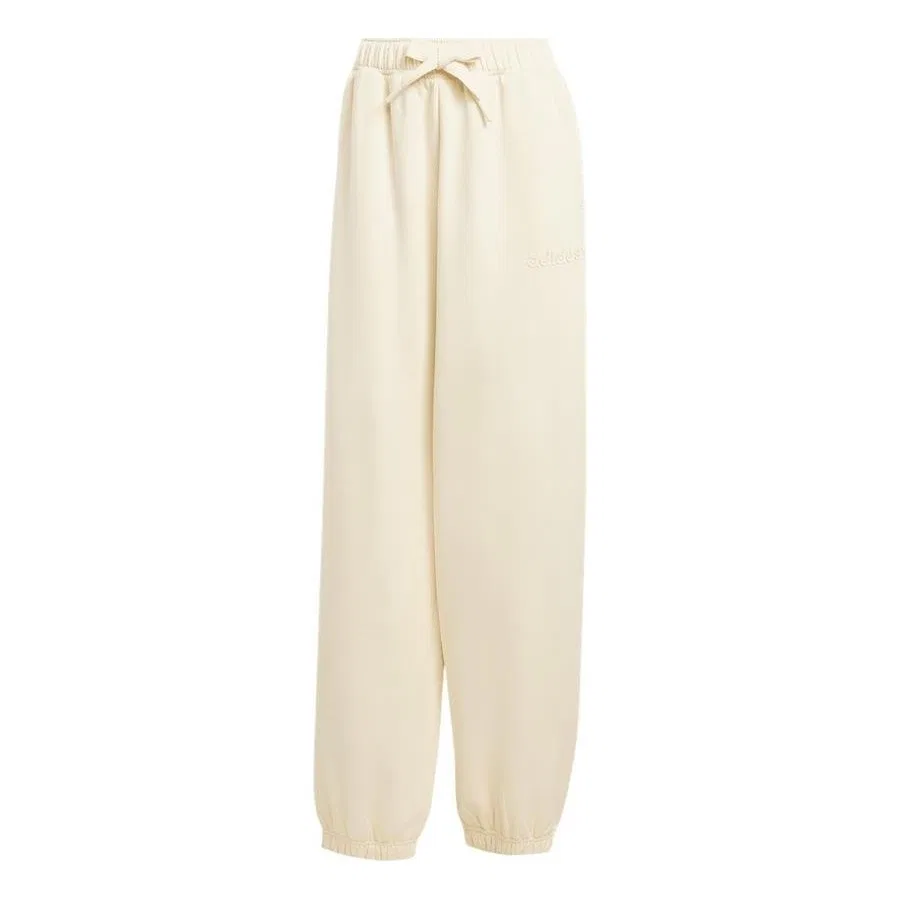 Спортивные брюки женские с флисовой подкладкой adidas ESS LIN PANT JX3142, Белый