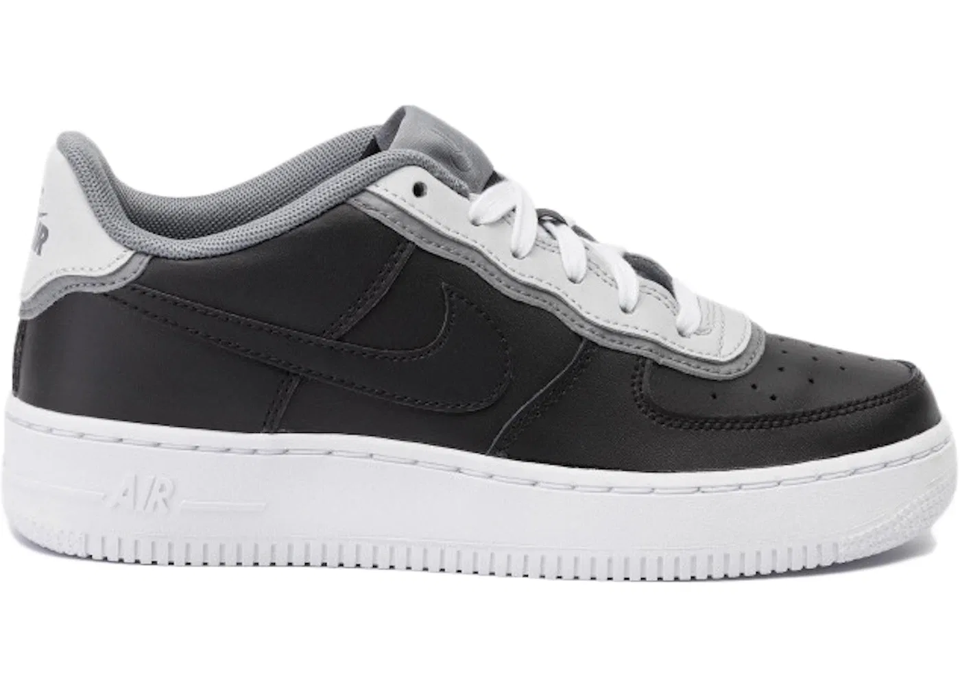 Детские кроссовки Lifestyle Nike Air Force 1 LV8, Black/Pure Platinum/Cool Grey