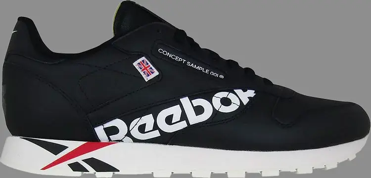 

Кроссовки classic leather mu Reebok, черный