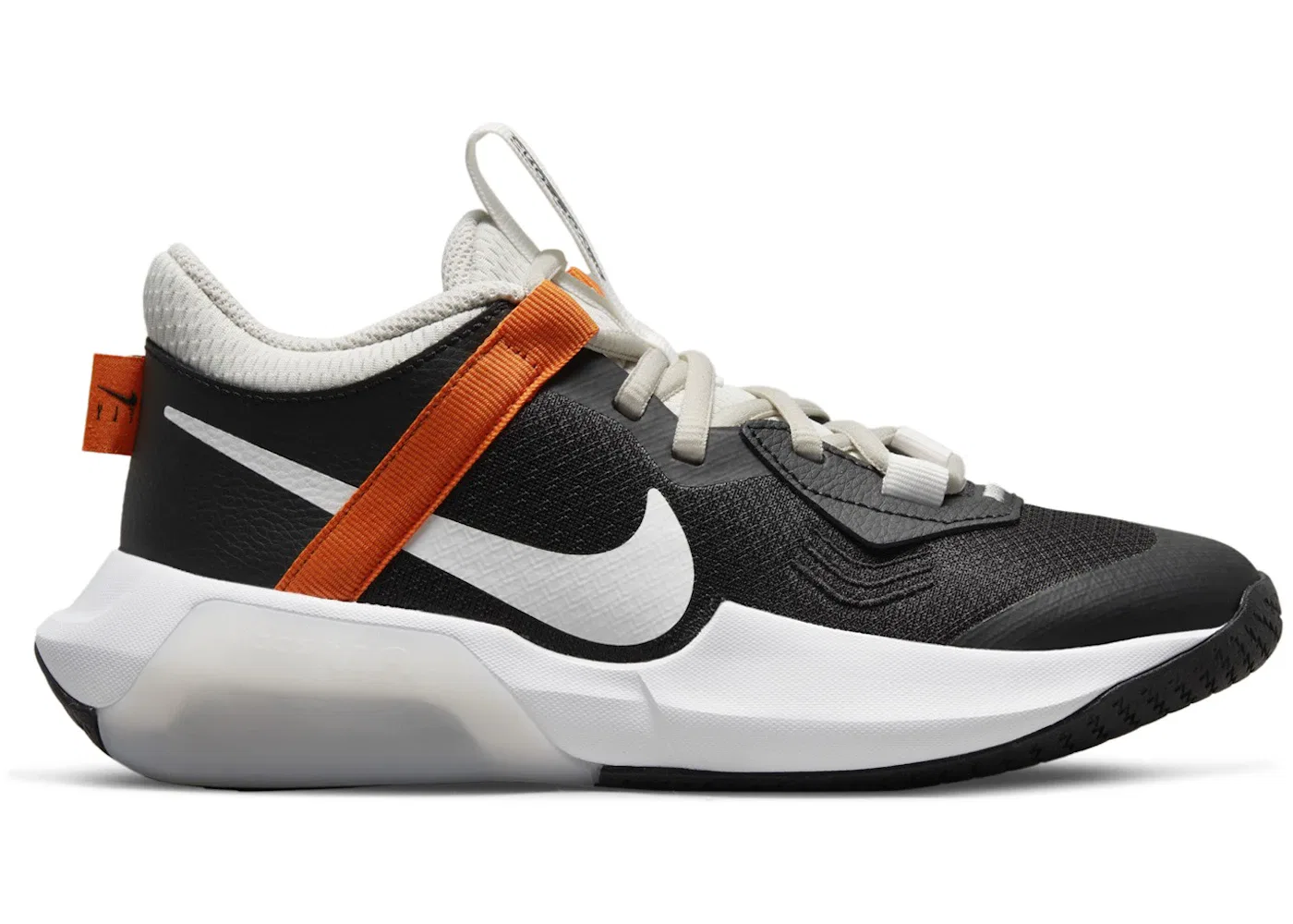 Детские кроссовки для баскетбола Nike Air Zoom Crossover Nike, Black/Light Bone/Safety Orange/Summit White