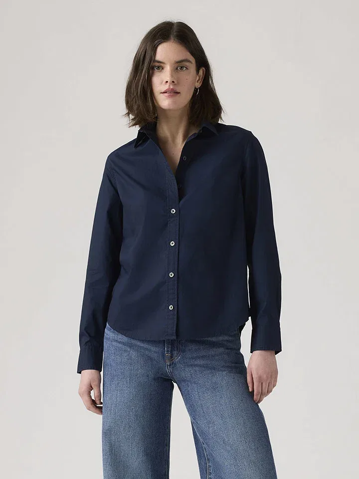 Рубашка темно-синяя Levi'S, темно-синий — фото 2