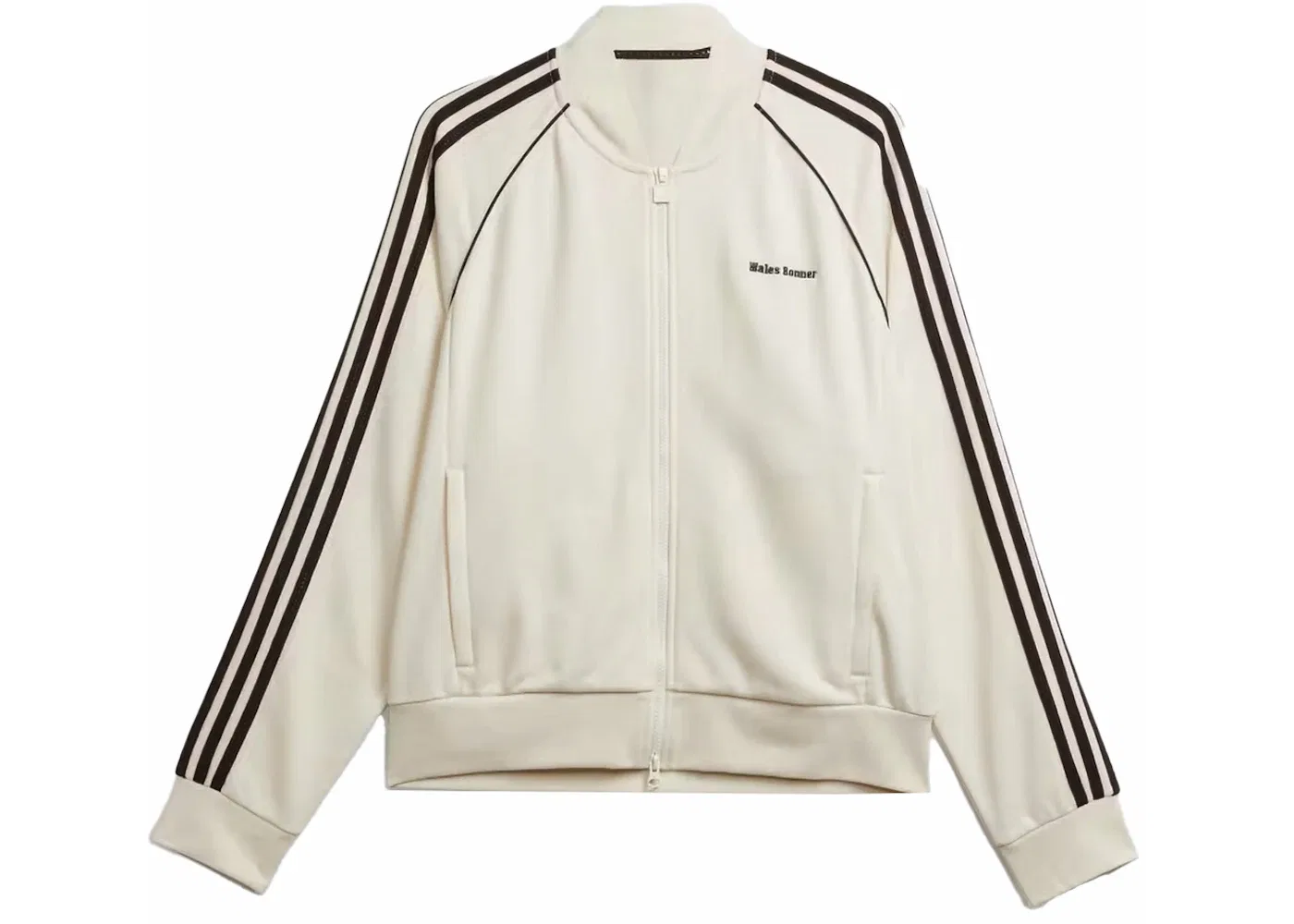 Мужская куртка с длинным рукавом Adidas x Wales Bonner Statement Track Top, Chalk White