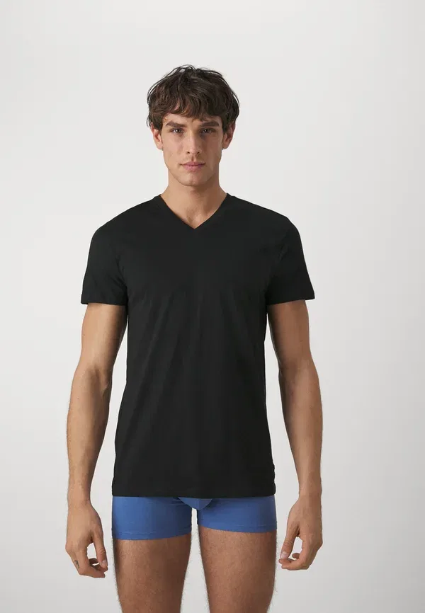 Комплект из 3 футболок с Polo Ralph Lauren, белый/черный/серый — фото 2