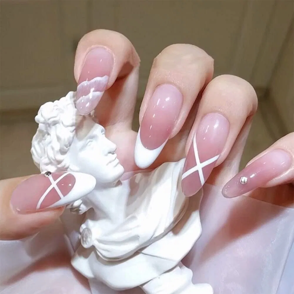 Накладные ногти «Балерина» 24 шт. Xushiwanju