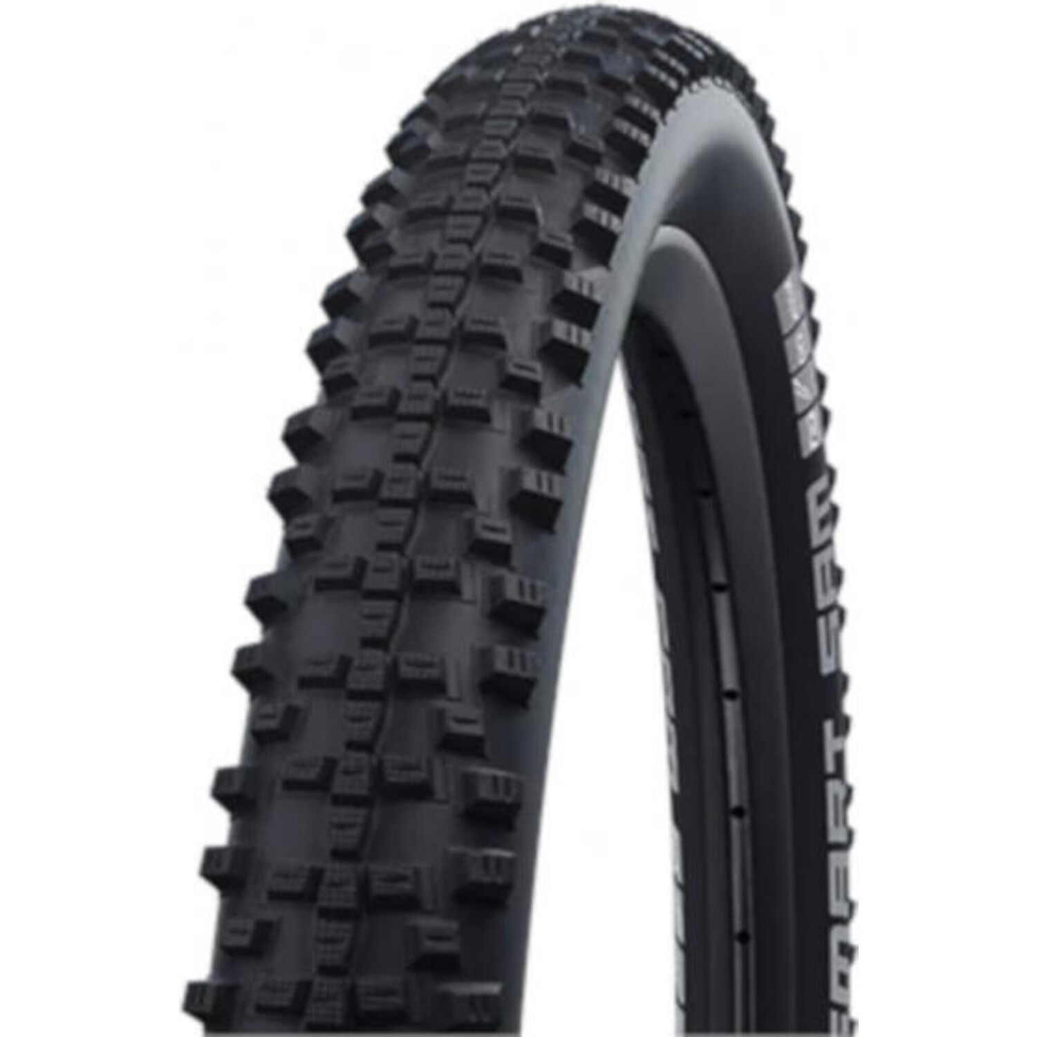 

Мягкая покрышка Schwalbe Smart Sam 27.5x2.60/650b Race-Guard Hs476 Liteskin Perfo, черный / черный / серый