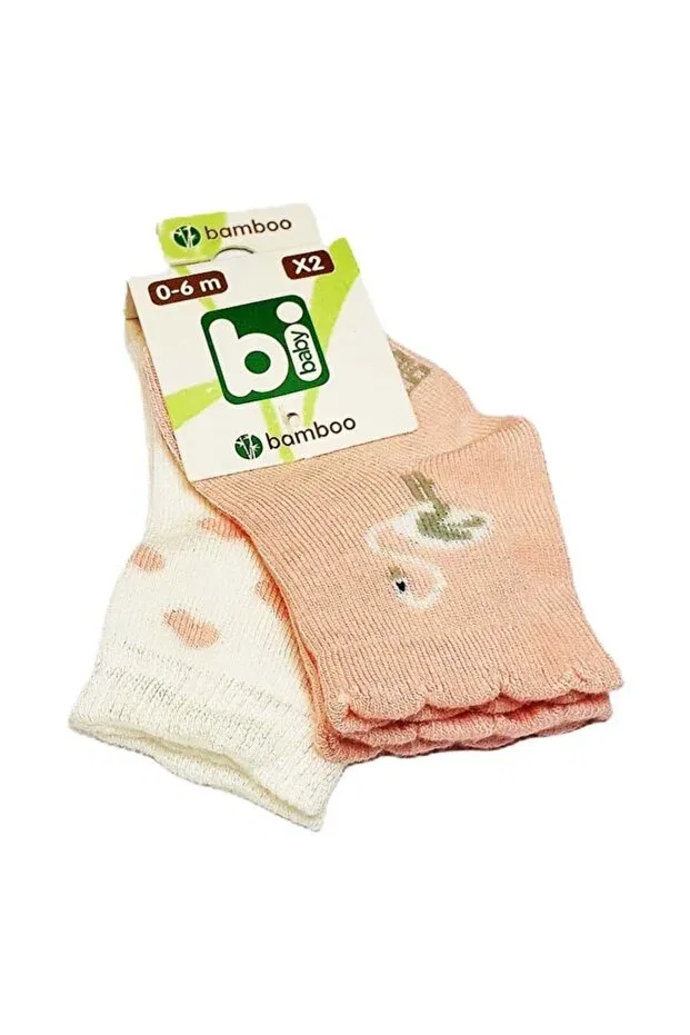 Детские носки с принтом для девочек Bibaby, Multicolor