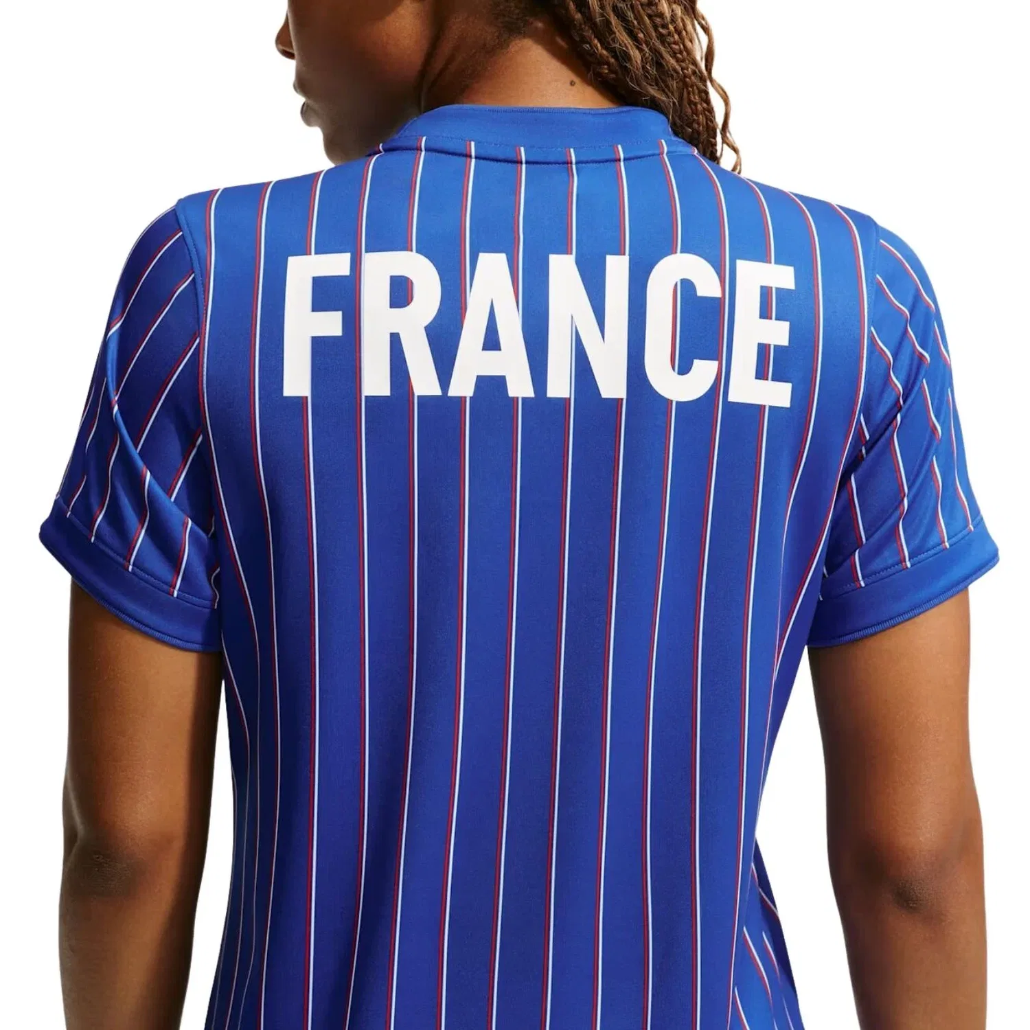Женская футболка с принтом Nike x France x Jacquemus Cryoshot Dri-FIT, синий — фото 2