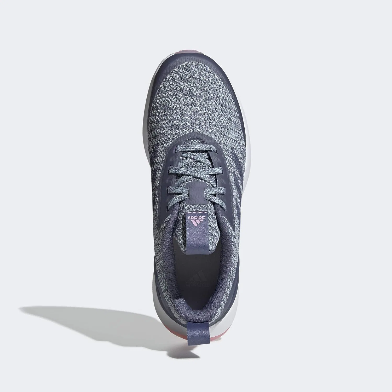 Детские кроссовки для мальчиков RapidaRun Knit adidas, Raw Indigo/Ash Grey/True Pink — фото 4