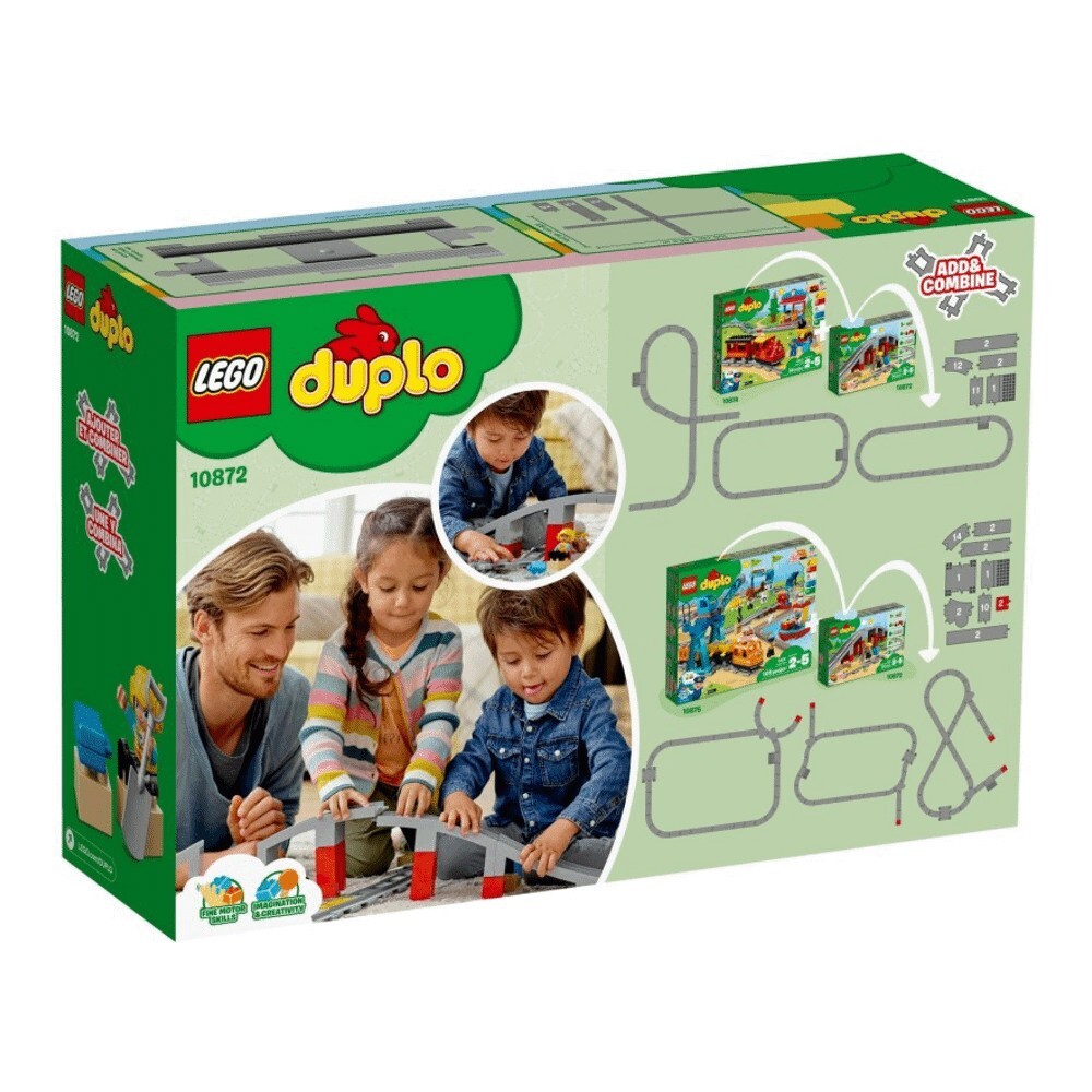 Конструктор Lego Duplo Train Bridge And Tracks 10872, 26 деталей — фото 3