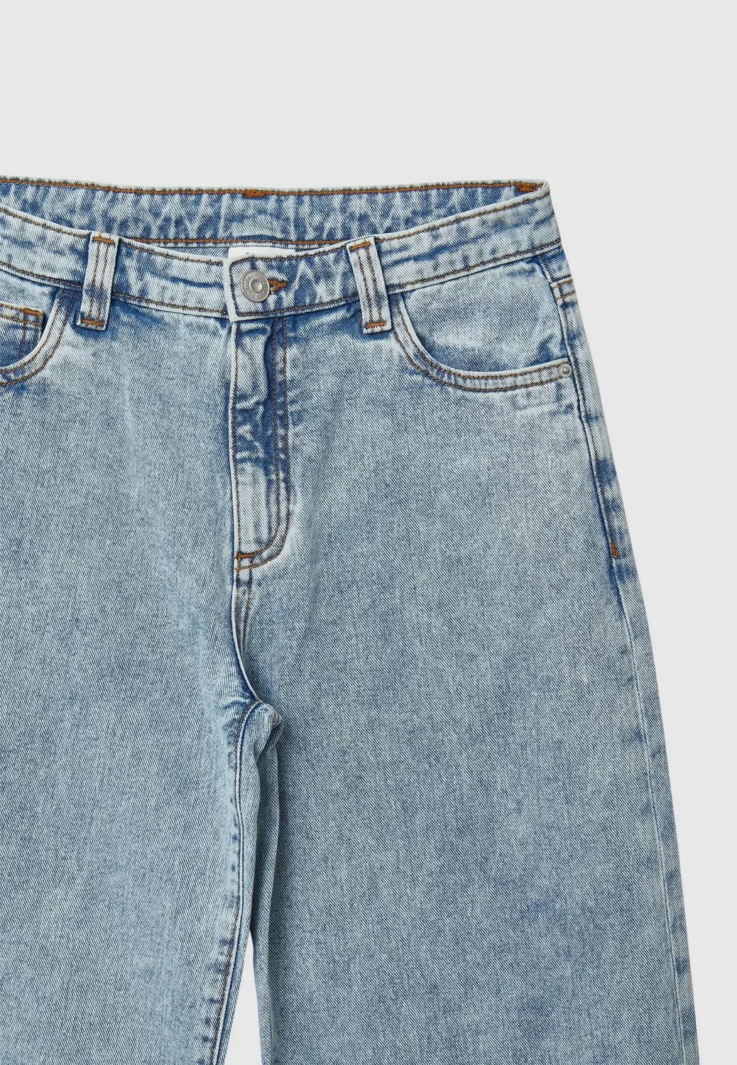 Jeantinta unita - джинсы свободного кроя Calliope, Blu Denim Chiaro — фото 3