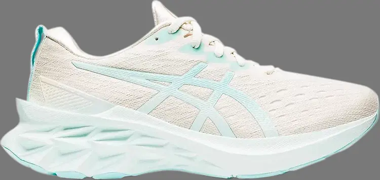 

Кроссовки wmns novablast 2 'birch clear blue' Asics, пломбир