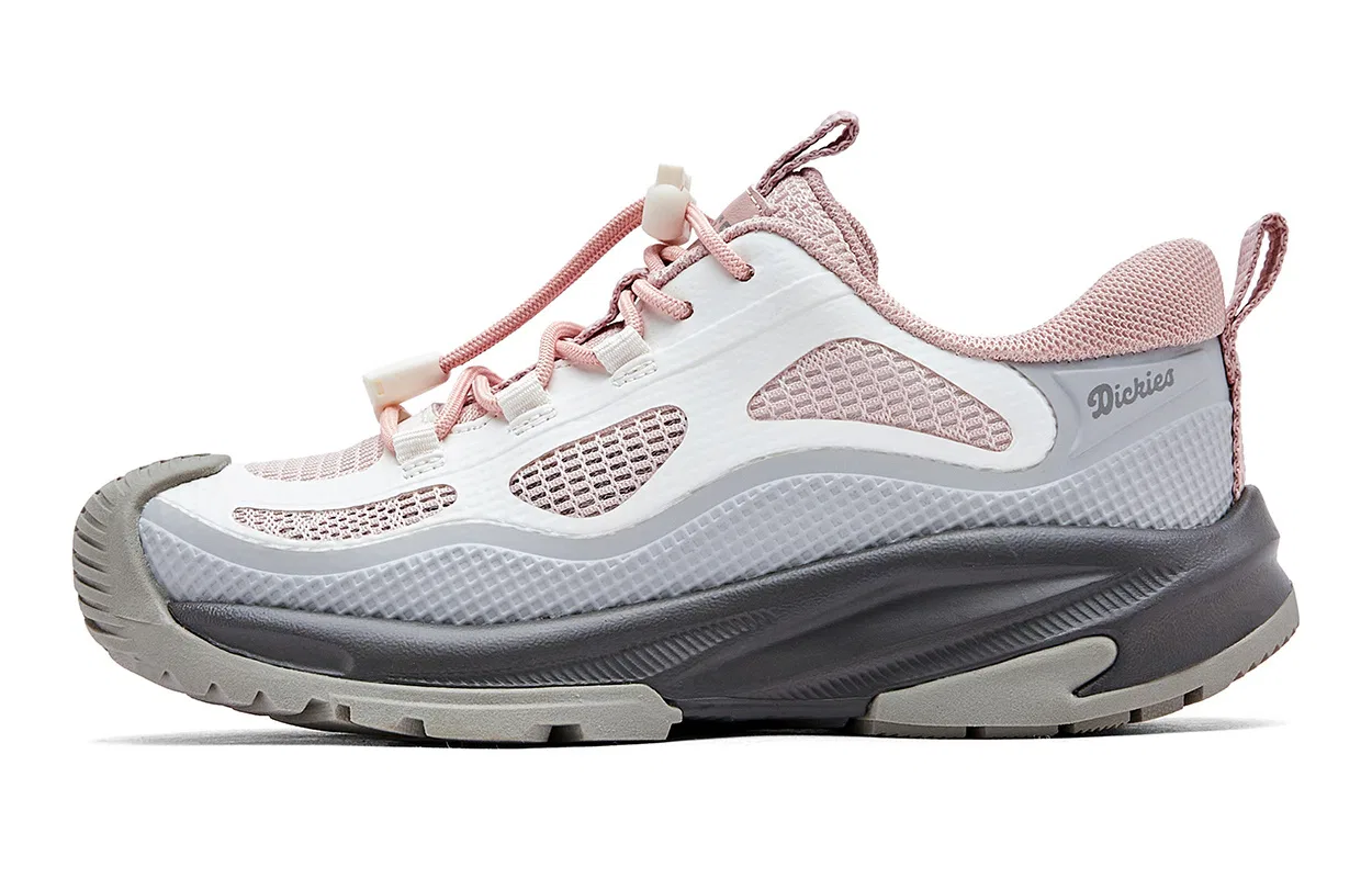Детские кроссовки с низким верхом Dickies, Gray Pink