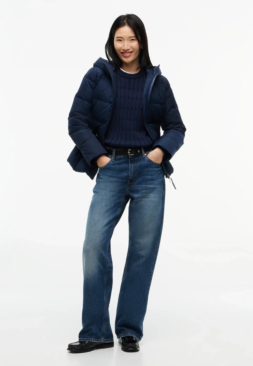 Пуховая куртка Tommy Hilfiger, Dark Blue — фото 2