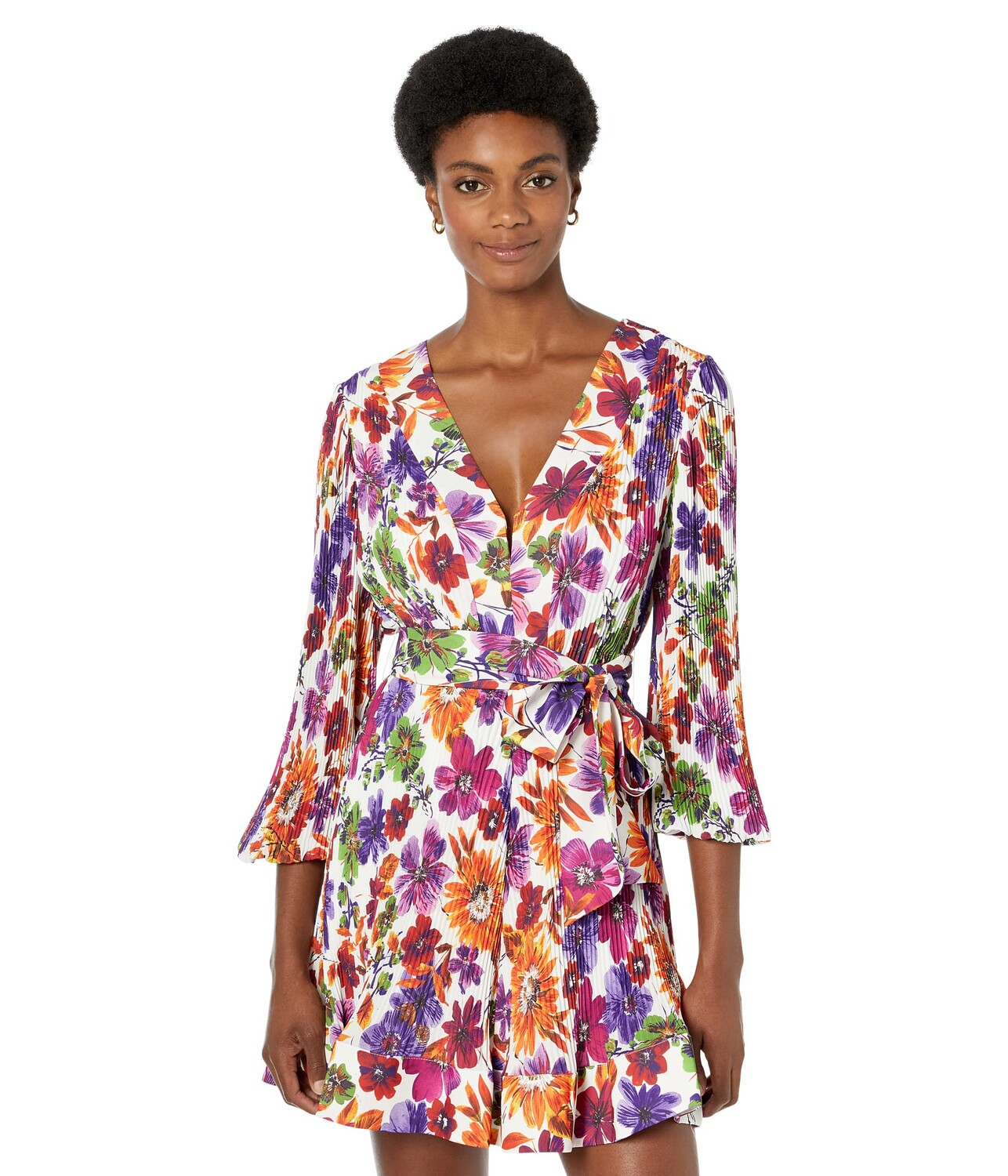 

Платье MILLY, Liv Wildflower Garden Pleated Dress