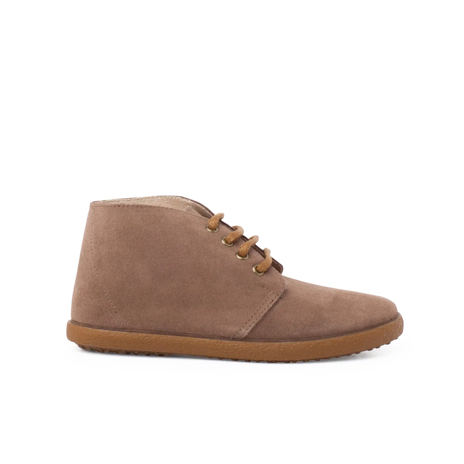 Детские ботинки для мальчиков с контрастными деталями Pisamonas Stivaletto Stile Safari A Contrasto, Light Brown