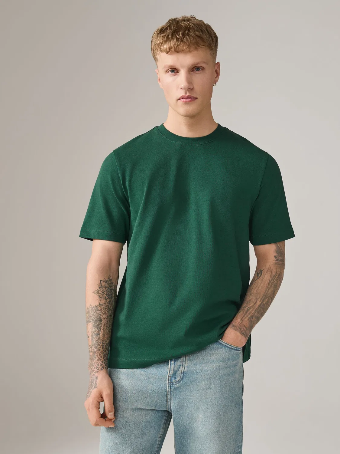Футболка Relaxed Fit, Green Tennis Next, зеленый