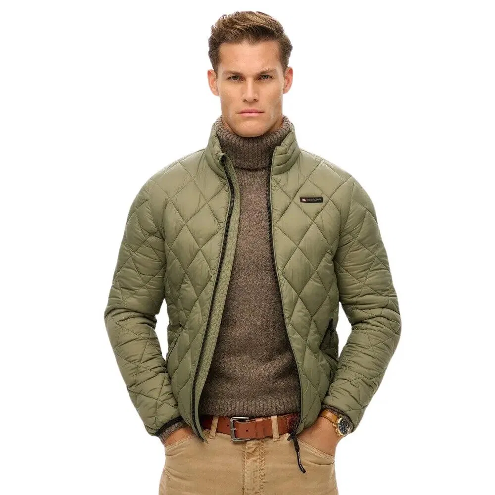 Женская стеганая куртка Fuji Lite Superdry, Grun — фото 2