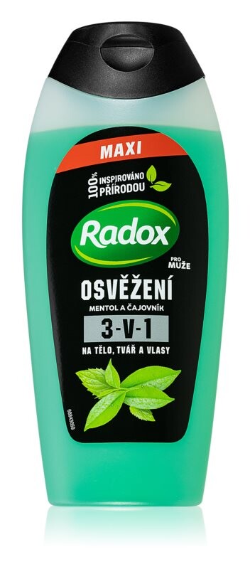 

Освежающий гель для душа для мужчин Radox Refreshment
