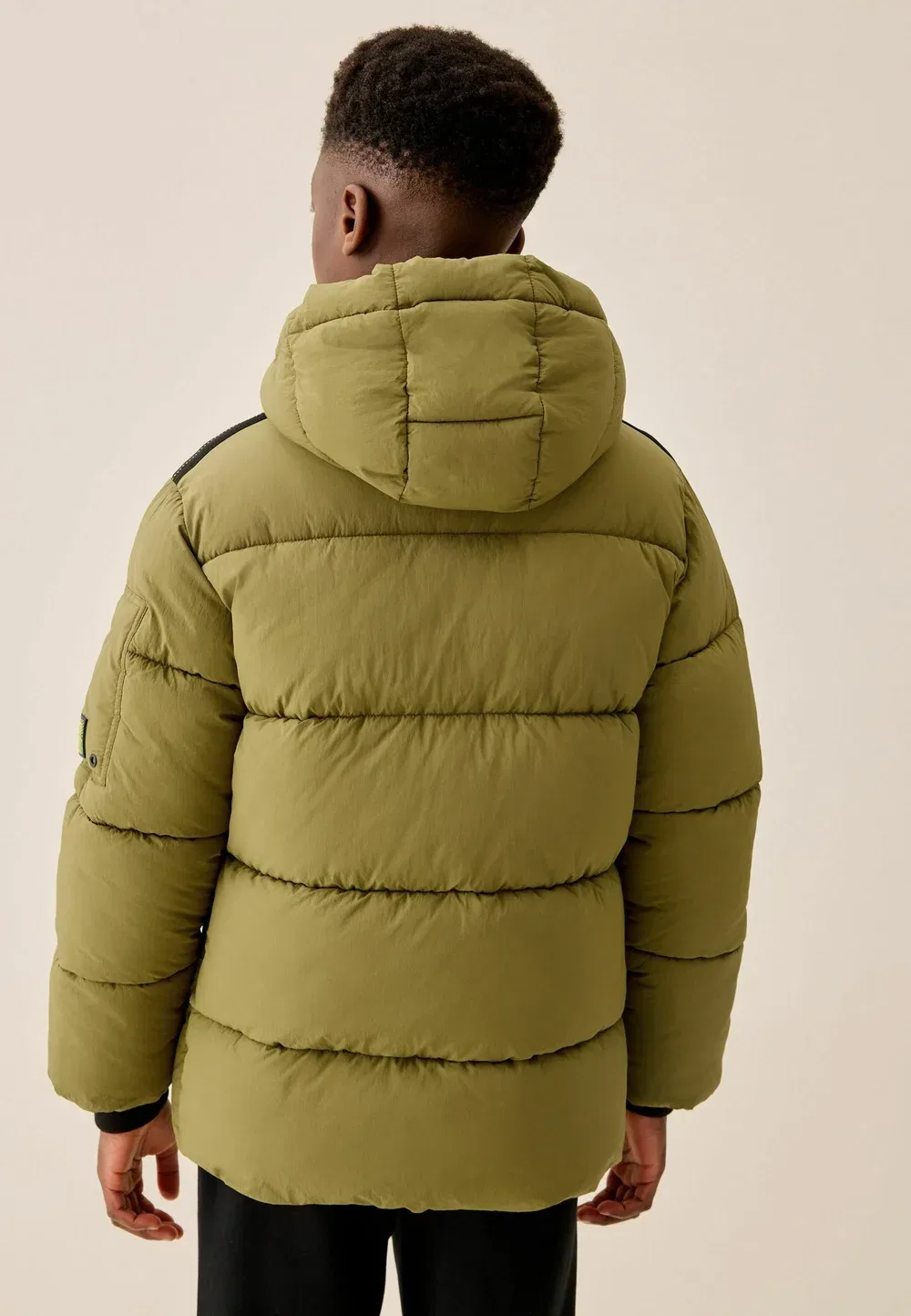 Куртка-Пальто стандартного кроя - стеганая куртка - зимняя куртка Next, Olive Green — фото 2